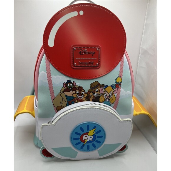 Disney Parks 100 Decades Rescue Rangers Chip & Dale Loungefly Backpack Bag New main image 8